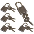 thumbnail image 4 of 5 Sets of Treasure Box Lock with Key Plastic Lock Kids Toy Box Padlock Treasure Chest Lock Accessory, 4 of 6