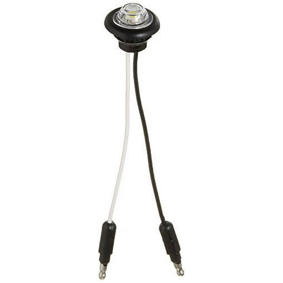 Grote 49341 White MicroNova Dot LED Clearance Marker Light (Grommet)