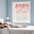 thumbnail image 4 of Red Polka Dot Window Privacy Film Watercolor Red Gradient Abstract Modern Decorative Glass Window Film UV Blocking Static Cling Non-Adhesive Sticker Covering for Home Door 19.6 x 39.3 inches, 4 of 8