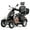Black, variant on Tcdjtc 4 Wheel Mobility Scooters for Seniors, Adult Scooter with 800W Motor, Motorized Scooter for Adults, Heavy Duty Electric Scooter with 500 lb Capacity, 31 Miles Long Range, Instructions Included