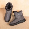 thumbnail image 4 of Zapatos de algodón para mujer, botas de nieve cálidas para invierno para mujer, botas de algodón impermeables con cremallera lateral para mujer Wmkox8yii ghj1366, 4 of 6