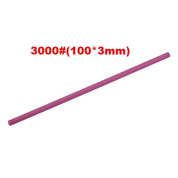 3000 Grits New Kitchen Whetstone Tools Cone Ruby Oil Stone Sharpener Polishing 100X3MM