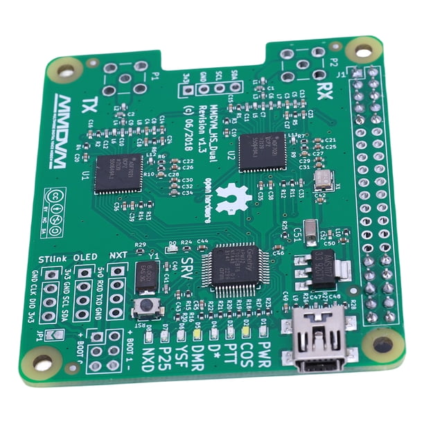 Módulo de punto de acceso Wdftyju MMDVM dúplex UHF VHF compatible con P25 DMR D-Star para Raspberry Pi