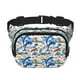 thumbnail image 1 of Easygdp Marine Animals Fanny Packs para Mujeres y Hombres, Bolsa de Cinturón, Bolsos de Cruz para Trabajo/Correr/Senderismo, 1 of 9