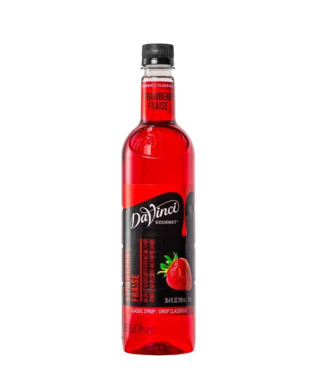 DaVinci Gourmet Classic Syrup, Strawberry, 750ml