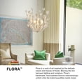 thumbnail image 5 of 30010BNG Hinkley Lighting Flora - 15W 3 LED Large Wall Sconce In Bohemian Style-17.25 Inhces Tall and 7 Inches Wide-Burnished Gold Finish, 5 of 14