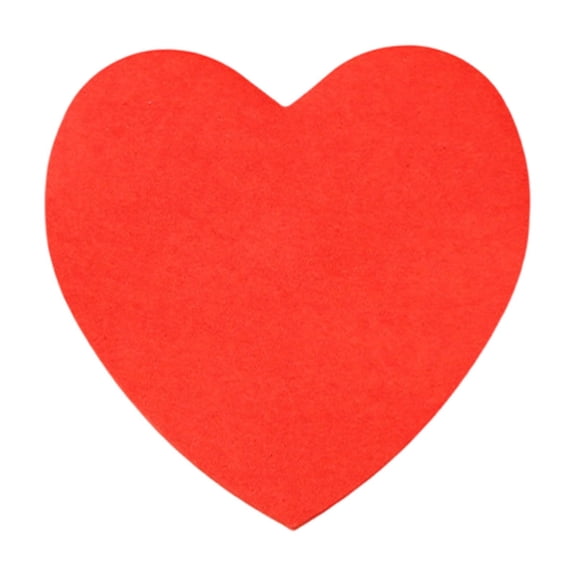 and Practical Heart Shaped Sticky Notes for Message Scenarios and Daily Reminders