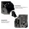 thumbnail image 3 of OULII 4Pcs Torque Friction Type Positioning Hinges Black Iron Durable Furniture Hardware Accessory, 3 of 8