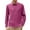 Hot Pink, variant on MIXUE Mens Casual Button Down Dress Shirts Summer Solid Color Lapel Long Sleeve Slim Fit Tops Streetwear,Pink,L