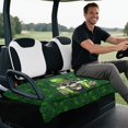 thumbnail image 5 of XYZCANDO St. Patrick's Day Skeleton Golf Cart Seat Covers Comfortable, Universal Golf Seat Covers Fit for Club Car, 5 of 8