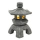 thumbnail image 1 of Estatua de Linterna de Pagoda de Resina de Japonés, Luces de Paisaje de Patio de Jardín con Energía Solar de Torre Oriental, Decoración Del Fernando Luz de estatua al aire libre, 1 of 2