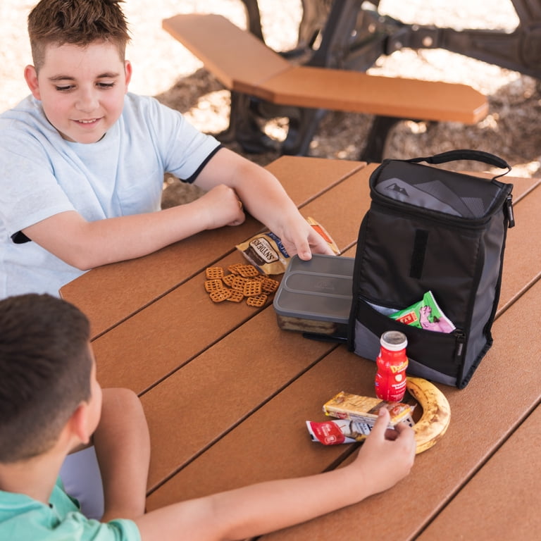 Arctic Zone Hi-Top Power Pack Lunch Box, Black photo 8