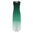 thumbnail image 5 of Lenago Robes de Printemps Grande Taille pour Femmes 2023 Robe Longue Sans Manches à Col Rond Imprimée pour Femmes Robes d'Été de Plage en Liquidation, 5 of 5
