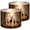 Color 3, variant on Linen Drum Lampshades Majestic Deer Serene Lake Sunset Cabin Forest Rustic Hunting 13"x13"x10" Light Shade for Table Lamps Floor Lamp Shades Lampshade Replacement Assembly Required