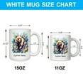 thumbnail image 5 of Custom Grizzly Bear Coffee Mug – Adorable Gift for Bear Lovers, Parents, Siblings, Friends – Personalized Ceramic Cup 11oz 15oz – Perfect for Coffee & Tea, 5 of 6