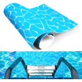 thumbnail image 1 of 36" X36" Swimming Pool Ladder Mat Non-Slip PVC Non-Slip Protective Step Pad for Above Ground Pools Heavy Duty Pool Liner Protection Safety Texture for Steps Stairs, 1 of 7