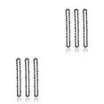 thumbnail image 1 of Wisewang 6 Inch Cordless Chain Replacement Courtyard Patio Gardening Electric Saw Chains Power Tool Replacing Parts 3 Pieces 2Set, 1 of 6