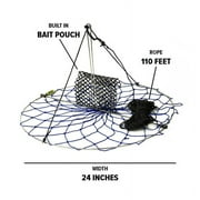 24 Round Castable Crab Trap with 110ft rope