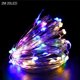 thumbnail image 3 of Cadena de luces LED con forma de copo de nieve de Papá Noel, 2 m, 20 LED, decoración navideña para el hogar, adorno para árbol de Navidad 2024, regalo para niños, Año Nuevo, 3 of 5