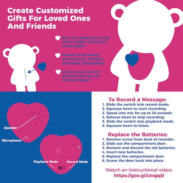 teddy voice recorder