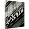 thumbnail image 1 of Tangletown Art, 30 x 30 "Newsprint Paris " by Marc Olivier, Gallery Wrap Canvas, 1 of 1