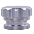 thumbnail image 1 of 2 Inch 51mm Aluminum Alloy Welded on the Filler Neck and Auto Parts Modified Fuel Tank Cap Silver, 1 of 7