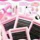 thumbnail image 2 of Extensiones de pestañas postizas YIDUO Lashes Clusters Kit 994 piezas, 2 of 9