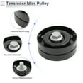 thumbnail image 4 of Unique Bargains Drive Belt Idler Pulley for Jeep Cherokee 2001-2008 Serpentine Tensioner Pulley Idler with Bolt Washer No.4861633AA/5066938AA Steel Black 1 Pcs, 4 of 6
