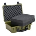 thumbnail image 4 of MEIJIA Portable All Weather IP67 Waterproof Hard Case with Foam,Fit Use of Drones,Camera,Equipments,Pistols,Green,15.98x12.99x6.85inches, 4 of 5