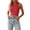 Red, variant on Lixiuxyad Women T-Shirt Women Sleeveless Crewneck Cropped Tank Top Summer Casual Basic Girls Going Out Crop Top,Blue