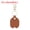 Brown, variant on Uxcell Leather Key Sleeve Broken Car Key Loop Replacement with Clasp for Women Pink