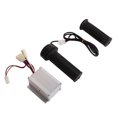 thumbnail image 4 of Controller Throttle Handle Set Aluminum Alloy Shell Brushed Controller Rubber Long Wire Grip for Scooter 12V 250W, 4 of 9