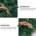 thumbnail image 3 of 5Pcs Artificial Gold Holly Berry Fake Christmas Berries Branches Xtmas Tree Decor For Diy Craft, 3 of 5