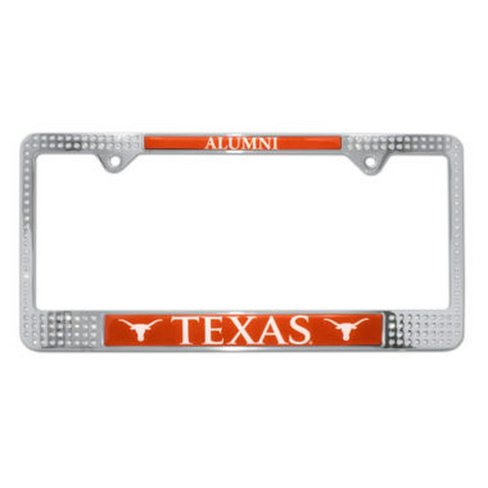 University of Texas Alumni Crystal License Plate Frame
