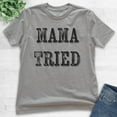 thumbnail image 2 of Kids Mama Tried T-shirt, Youth Kids Boy Girl T-Shirt, Southern Girl Shirt, Wild Child Shirt, Wild Girl Shirt, Dark Heather Gray, Medium, 2 of 4