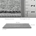 thumbnail image 3 of Pure Era Bullnose Carpet Stair Treads Protector Cover 9" x 30" Indoor Non Slip Self Adhensive (Set of 14,Gray), 3 of 12