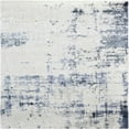 thumbnail image 1 of Ahgly Company Machine Washable Indoor Square Industrial Modern Platinum Gray Area Rugs, 7' Square, 1 of 7