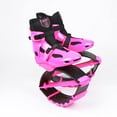 thumbnail image 4 of Joyfay Jumping Shoes X-Large Fitness Bounce Boots for Unisex Children Adults Rose Pink Shell 2pcs Buckles 3pcs Rose Pink Springs, 4 of 7