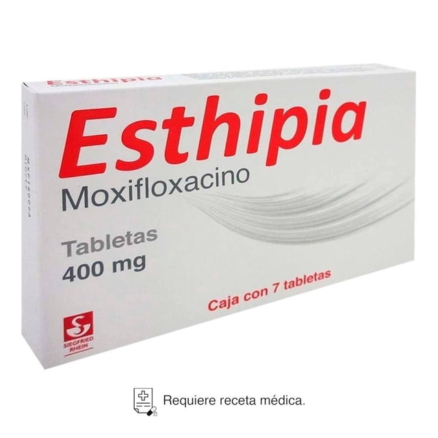 Esthipia Moxifloxacino 400 mg 7 tabletas