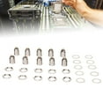 thumbnail image 4 of XLR Cable Male Socket Base, 3 Pin XLR Male Jack Socket Connector D Series Size 10 Set  For XLR Microphone, 4 of 8