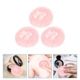 thumbnail image 1 of IFANLANDOR 3Pcs Plush Body Powder Puff Pink Skin-friendly Large Area Coverage, 1 of 8