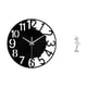 thumbnail image 1 of Reloj de pared grande,Reloj de pared acrílico silencioso y moderno,Reloj de pared grande para oficina,silencioso,fácil de leer y sencillo.,Figura de escritorio,Estatua de bailarina de, 1 of 8
