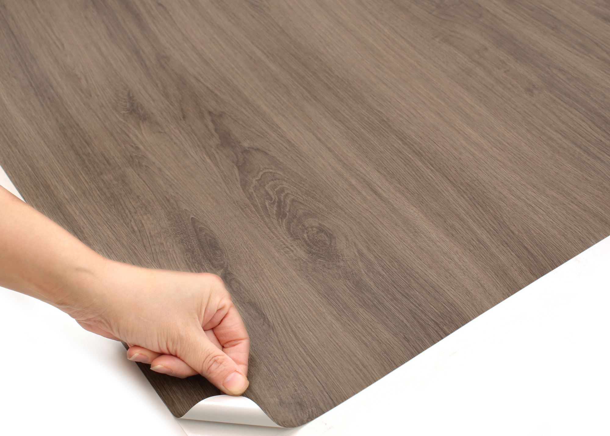 ROSEROSA Peel and Stick PVC Faux Wood Self-Adhesive Wallpaper Covering Counter Top Shelf Liner Luxury Wood 2.00 Feet(W) X 6.56 Feet(L)