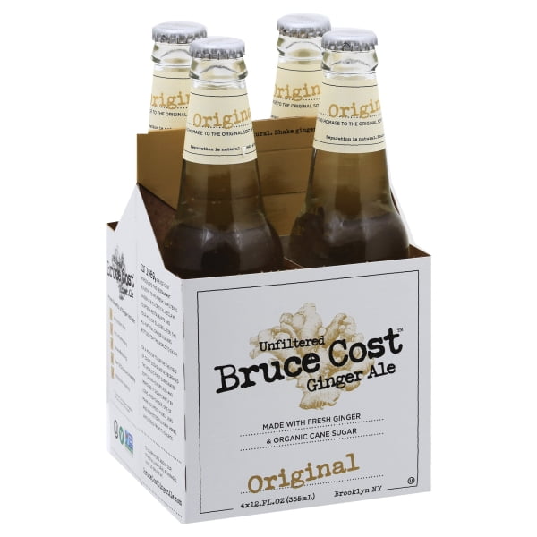 Bruce Cost Bruce Cost Ginger Ale, 4 ea