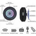thumbnail image 4 of Altavoz de ducha Bluetooth, radio de ducha Bluetooth IPX7 con radio FM totalmente impermeable, altavoz manos libres, potente ventosa para golf, playa, ducha y hogar, 4 of 5
