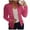 Hot Pink-women's crop jacket, variant on Dazajoo Women Shiny Sequin Open Front Cardigan Blazers Sparkly Long Sleeve Cardigan Party Club Suit Jacket,Pink,S
