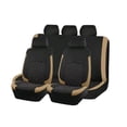 thumbnail image 1 of 9pcs Car Seat Covers Full Set, Front and Rear Split Seat Bench Covers, 1 of 8
