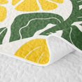thumbnail image 5 of Homewish Boho Daisy Floral Bed Spread Queen,Aesthetic Art Queen Coverlet Set,Yellow Green,3-Piece, 5 of 7