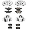 thumbnail image 3 of PowerStop Front and Rear Z23 Evolution Sport Carbon-Fiber Ceramic Brake Pad and Drilled & Slotted Rotor Kit Fits: AUDI Select Models K2824, 3 of 10