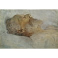 thumbnail image 2 of Gustav Klimt 24x18 Gold Ornate Framed and Double Matted Museum Art Print Titled - Old Man on the Dead Bed (1899-1900), 2 of 4
